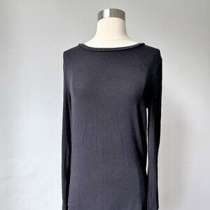 UNIVERSAL STANDARD Foundation Long Sleeve Crew Neck Tee - XS